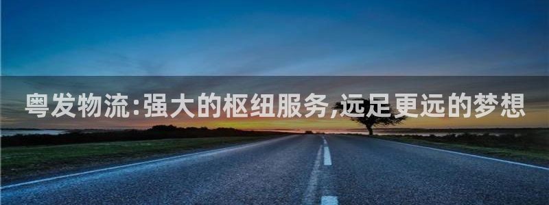 28圈麻將胡了在線試玩：粵發物流:強